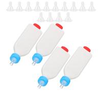 JOINPAYA Lamb Nursing Bottles 800ml 27oz Livestock Feeding Bottles with 14 Nipples Upside down Design Leakproof Flow Control Abs Material for Goats and Calves in Barns