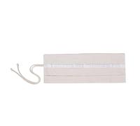 JOINPAYA Large Capacity Slots Paintbrush and Pencil Storage Bag Foldable Canvas Pouch for Artist Supplies for Watercolor Brushes and Stationery Holder for Art Travel and Organization