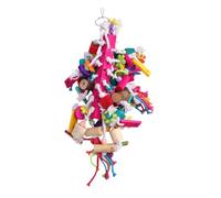 JOINPAYA Large Parrot Chew for Birds Bite and Shredding Safe Non-toxic Material Interactive Intelligence Development for Caged Birds and Parrots
