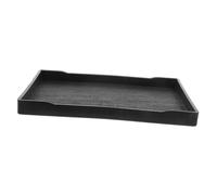 JOINPAYA Large Reptile Bowl Pet Food and Water Dish Black Bowls for Turtle Supplies Also Fit for Bath Suitable for Komodo Tortoise Food