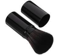 JOINPAYA Large Retractable Blush Brush Portable Makeup Tool Metal Tube Cosmetic Brush Suitable for Travel and Loose Powder