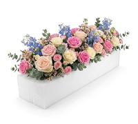 JOINPAYA Large White Floral Foam Block 50cm, High Density Polystyrene Brick for Flower Arranging, Durable Art Craft Foam Base for Wedding Table Centrepieces, Christmas Displays and Modelling Projects