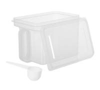 JOINPAYA Laundry Detergent Container with Lid Medium Plastic Baking Soda Storage Box Leakproof Laundry Powder Organizer and Portable Use