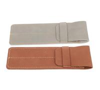 JOINPAYA Leather Pen Sleeve from Dust for Two Pens 2pcs Elegant and Simple Style for Fountain