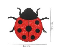 JOINPAYA Lifelike Metal Beetle Wall Decoration Painted Iron Sculpture for Indoor Outdoor Garden Compact Space Saving Wall Hanging Art with Bright Colors and Fine Craftsmanship