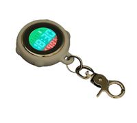 JOINPAYA Lightweight Clip on Watch with Key Buckle Design, Silicone Nurse Pocket Watch for Easy Time Checking, for Work in The Hospital and Daily Life