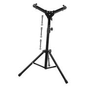 JOINPAYA Lightweight Dumb Drum Stand Black Alloy Snare Drum Rack Portable Practice Pad Musicians