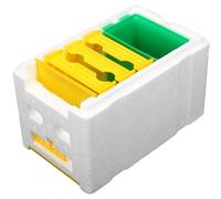 JOINPAYA Lightweight Plastic Beehive Box Foam Insulation for Beekeeping and Garden Pollination, Providing Comfortable Environment for Bees Sturdy Queen Rearing Equipment