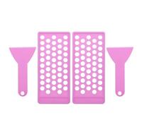 JOINPAYA Lip Balm Filling Tray 50 Holes Safe Pp Material Easy Excess Removal 2 Sets Lip Balm Crafting Kit for DIY and Sun Screen Stick Making