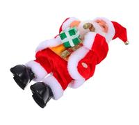 JOINPAYA Lovely Santa Electric with Music and Movable Joints for Festive Christmas Party Favor and Holiday Home Decoration Safe Materials and Easy Activation for Joyful Celebrations