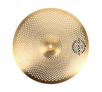 JOINPAYA Low Volume Silent Cymbals 14 Inches for Drumming Practice with Stainless Steel Alloy Construction and Versatile Use for Jazz Percussion and Public Spaces
