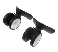 JOINPAYA Luggage Small Swivel Wheel Replacement Set, Sturdy Plastic Suitcase Wheels for Travel Suitcases, Universal Repair Accessory for Mobile Luggage Cases
