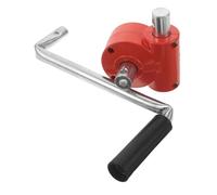 JOINPAYA Manual Greenhouse Winch Hand Crank Handle with Turbine Gear, 2pcs Set for Sidewall Ventilation and Horticultural Film Rolling, Sturdy Garden Greenhouse Accessory