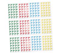 JOINPAYA Map Marker Stickers Self-Adhesive Tabs Flag Shaped Notes for Book Annotation File Organization Planner Tabs