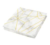 JOINPAYA Marble Paper Napkins Time-Saving Cleaning Feature 2 Bags Guest Napkins White Paper Material, Safe and Healthy Unique and Beautiful Design for Party and Hotel Use