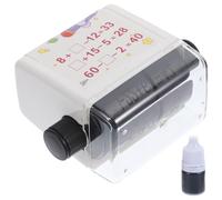 JOINPAYA Math Roller Stamp for Students Digital Teaching Stamp Addition and Subtraction Functions for Classroom and Home Learning