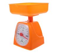 JOINPAYA Mechanical Kitchen Scale 2Kg Science Weighing Scale with Anti-Slip Dial Display for Laboratory Experiments Orange