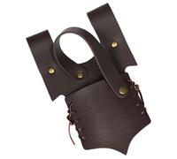 JOINPAYA Medieval Pu Leather Sword Frog Belt with Fixing Sword Feature for Hands-free Use, for Cosplay and Stage Performance Accessories