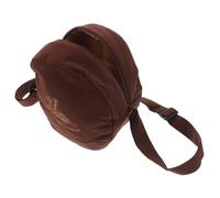 JOINPAYA Meditation Sand Bowl Bag for Singing Bowl Storage Container Monk Pouch Zipper Closure Convenient Carry Bag for Zen Practitioner