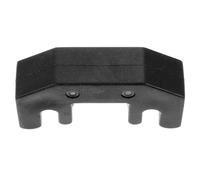 JOINPAYA Metal Cello Practice Mute for Violoncello Bridge Noise Reduction Accessory Wear-resistant Replacement for Beginners and Students Black