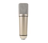 JOINPAYA Metal Condenser Microphone Body to Minimize Unwanted Vibrations with Internal Suspension and Metal Tube Shell, Silver Xlr Microphone Housing and Reduce Airflow Turbulence