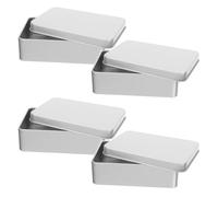 JOINPAYA Metal Dice Storage Boxes for Secure and Easy Organization with Foam Liners 4pcs and Iron Construction Multi-Purpose Dice Cases for Game Accessories Storage