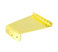 JOINPAYA Metal Guitar Tailpiece Short for 6 String Jazz Guitar Modern Resonator Guitar Bridge Tailpiece