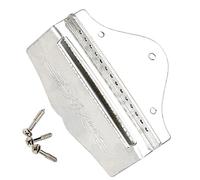JOINPAYA Metal Mandolin Tailpiece Bridge for 14-string Mandolin Made of Sturdy Metal Resistant to Deformation and Designed to Sustain