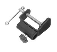 JOINPAYA Metal Microphone Holder Base Clamp for Table - Desktop Mic Stand Mount Fixed Clip Accessory Compatible with Nb35 Arm - Live Microphone Stand for Studio and Broadcast Use