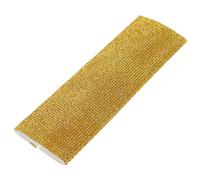 JOINPAYA Mic Handle Cover Microphone Cover Rhinestone Plastic Sleeve Glamorous Pattern Craftsmanship Golden Colour Enhances Appearance Use for Wireless Handheld Microphone Singers