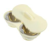 JOINPAYA Microwave Egg Poacher for Kitchen Use Reusable Pp Egg Cooker Easy Operation Minimalist Design Suitable for Quick Breakfast Cooking