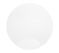 JOINPAYA Milky White Frosted Round Glass Globe Lamp Shade, 100mm Diameter Ceiling Light Fixture Replacement, Suitable for Dining Table and Living Room Pendant Lights