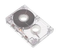 JOINPAYA Mini Blank Cassette Tapes for Recording 60 Minute Recordable Tapes Blank Clear Audio Cassette Taps DIY Empty Cassette Tape for Speech Music Recording