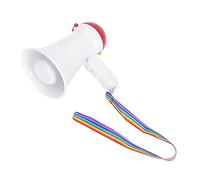 JOINPAYA Mini Handheld Electric Loudspeaker Lightweight Plastic Voice Amplifier for Teaching Stage Performances Singing Durable Design Easy to Use Music Amplifier