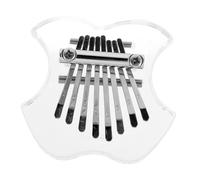 JOINPAYA Mini Kalimba Keys Acrylic Thumb Piano for Beginners Portable Finger Piano for Boys and Girls and Adults Lightweight Musical Instrument Sound for Music The Go