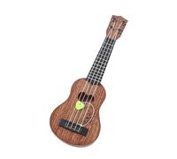 JOINPAYA Mini Ukulele Toy for Boys and Girls 39cm Coffee Color Four-string Musical Instrument for Boys and Girls Educational Learning Toy