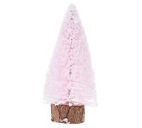 JOINPAYA Mini Xmas Tree Artificial Pencil Christmas Tree Fake Frosted Sisal for Christmas Wall Decorations