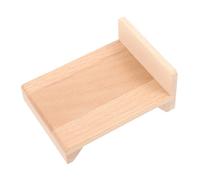JOINPAYA Miniature Dollhouse Double Bed Model for Tiny House Furniture Lightweight Safe Mini Bed Decor Ornament Realistic Micro Bedroom Scene Accessory for Creative Play and Crafting Gifts