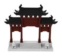 JOINPAYA Miniature Pagoda Model For Bonsai And Fish Tank Asian Traditional Building Ornament For Micro Landscape Mini Pavilion Garden Statue Fairy Garden Accessories