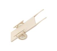JOINPAYA Miniature Tipper Dollhouse Decor Handmade Mini Garden Tools with Mini Board Cart Realistic Rural Farming Model for Educational Play and Village Landscaping