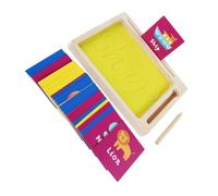 JOINPAYA Montessori Sand Tray Educational for Fine Motor Skills Development and Letter Tracing Activities Design for Early Learning Sensory Play for Preschoolers