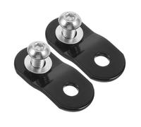 JOINPAYA Motorcycle Gas Tank Mounting Rack 1 Pair Adjustable Iron Lift Brackets Heavy Duty Components with Bolt-On Hardware for Motorbike Customisation