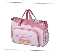 JOINPAYA Multi-Function Large Capacity Diaper Bag Set Travel Mummy Tote Changing Pad Bag and Feeding Bottle Stylish Design for Parents The Go