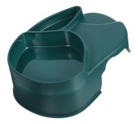 JOINPAYA Multifunctional Reptile Food Dish and Water Tray for Tortoises and Lizards with Comfortable Hiding Space, Abs Material, Stylish Appearance, Realistic Landscape Design for Terrarium