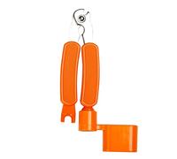 JOINPAYA Multiple Use Guitar String Winder Tool Handheld Bridge Pin Puller Easy Use Repair Accessory for Acoustic and Electric Guitars Orange