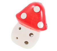 JOINPAYA Mushroom Ocarina Ceramic Wind Instrument for Boy Girl Portable and Lightweight Beginner Music Toy Adorable Design for Young Musicians Idea for Music