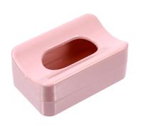 JOINPAYA Nail Art Glitter Storage Box with Brush Pink Manicure Powder Container DIY Nail Glitter Powder Organizer and Home Use