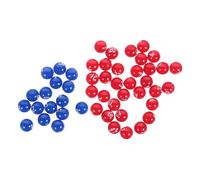 JOINPAYA Numbered Plastic Lottery Balls Double-sided Printed Sphere Raffle Drawing Balls Party Activity Props for Home Games