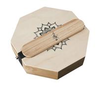 JOINPAYA Octagonal Travel Cajon Drum Handmade Wooden Cajon for Outdoor Performances Unique Percussion Instrument