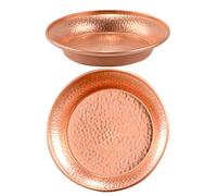 JOINPAYA Offering Bowls Decorative Water Copper 2pcs Mystical Tibetan Design Multi-Purpose Ritual Bowls Fine Workmanship for Meditation and Kitchen Use